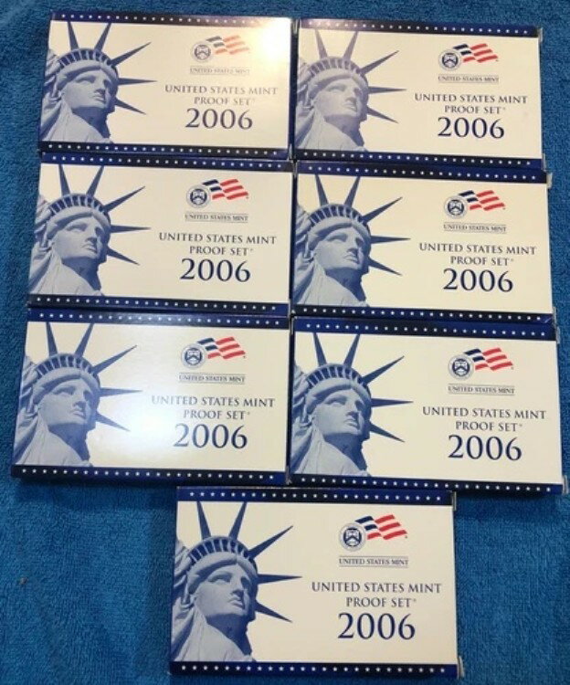 （7）2006-S 10枚組USプルーフセット（箱とCOA付き）#13