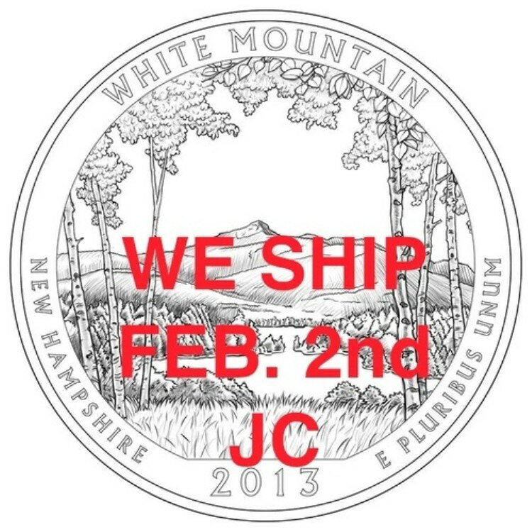 2013 Dロール ホワイトマウンテンクォーターズ ニューハンプシャー国有林 ミントバッグより