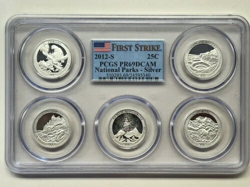 2012年 PCGS PR69DCAM 国立公園シルバー