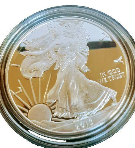 2013年アメリカンイーグルサイラープルーフセット、COA付き、純度99.9%(3)