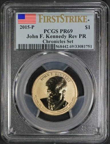 2015-P PCGS ジョン・F・ケネディ リバ