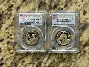 PCGS 2024-S $1 アメリカン・イノベーション MO ジョージ・ワシントン・カーバー、AL サターン V