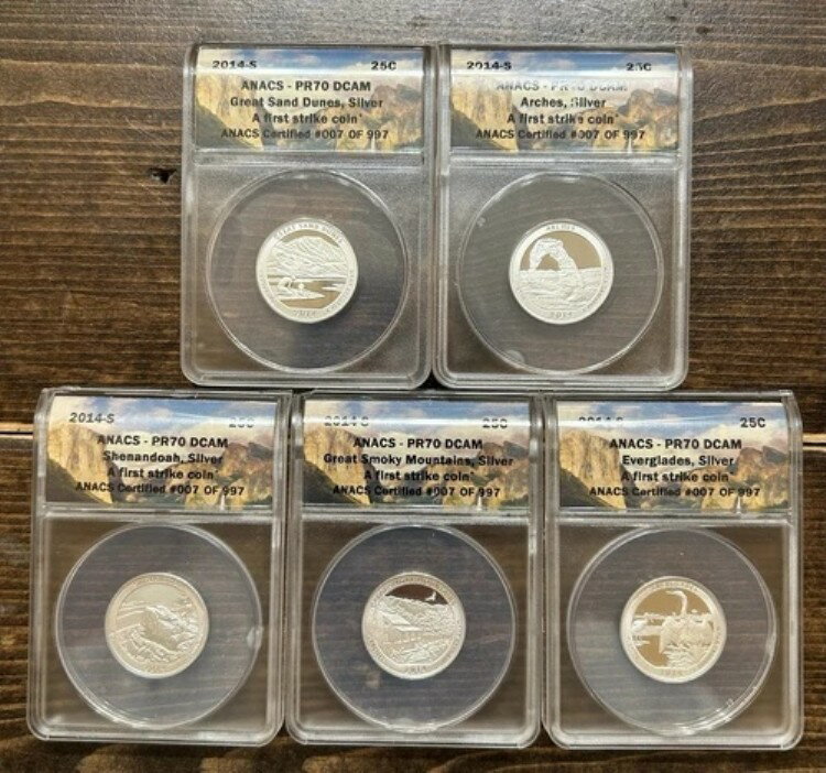 2014-S シルバークォータープルーフ
