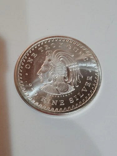 1オンス アステカカレンダー ラウンド .999 純銀