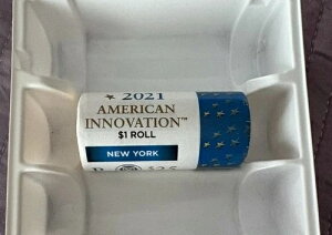 2021 P アメリカン・イノベーション 1ドル NY エリー運河ロール ニューヨーク 21GRC
