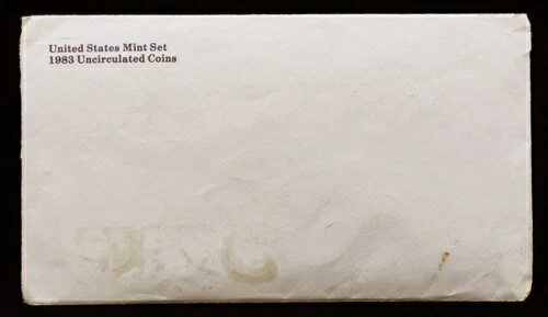 1983年アフターマーケット未流通コインセットP＆D（L6001）