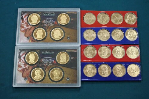 2007-2008年大統領ドル24PDSコインセット ロットプルーフ＆未流通!! L939