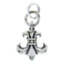 Chrome Hearts BS フルーレ W ベールペンダント シルバー BCAUS9.751