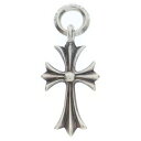 CHROME HEARTS タイニーCHクロスチャームネックレストップ シルバー BCA382 中古 61784911f7d74d