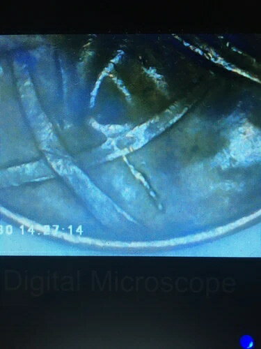 希少な1961年パナマ・ウラカ・ウン・センティスモ2エラーコイン?表面のひび割れ?鉄道縁?