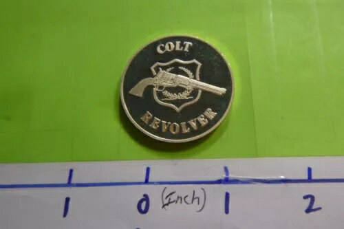 コルト リボルバー 1975年 パターソン市 200周年記念 非常に希少 999 シルバー コイン 8C9