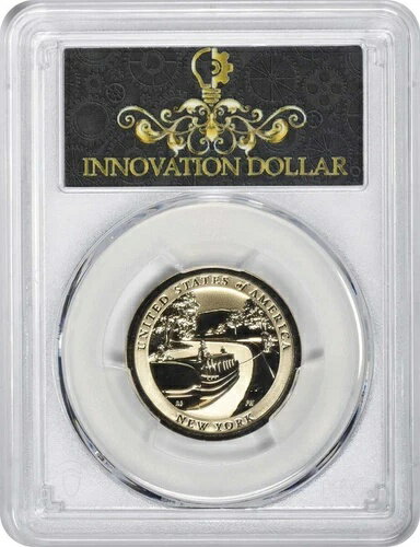 2021-S アメリカン・イノベーション・ダラー NY エリー運河 リバースプルーフ PR70 FS PCGS