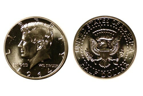 1964年 プルーフ ケネディ ハーフダ