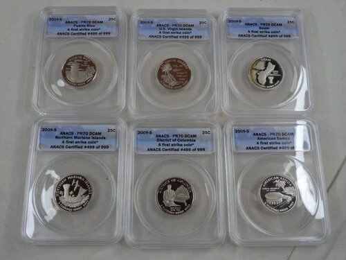 2009-S プルーフ クォーターセット ANA