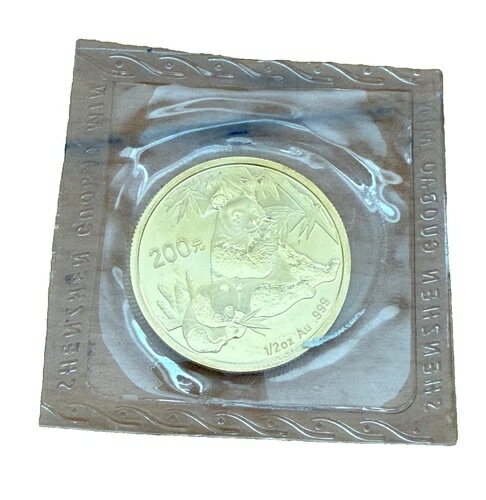 中国2007金貨1/2オンス200...