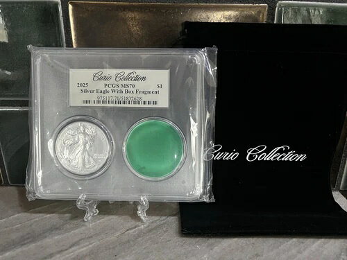 2025 PCGS MS 70 Curio Collection - American Silver Eagle (ASE) Rare Collector's Item