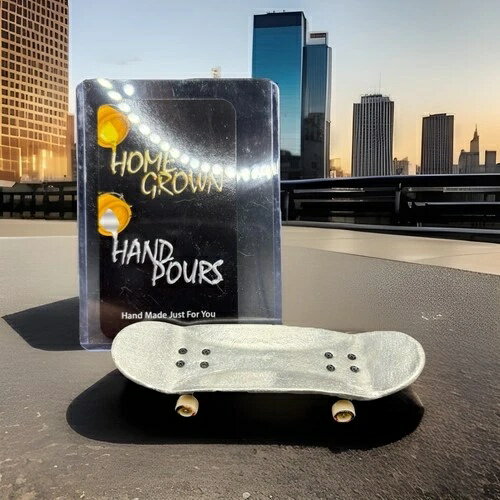 1.7オンス スケートボード ハンドポア ピュア .999fs シルバーアート 希少 100枚限定