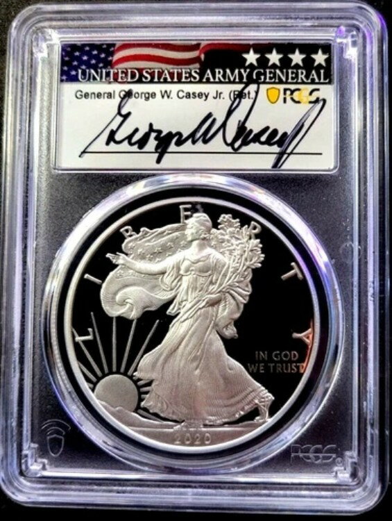 2020 S プルーフ シルバー イーグル PC