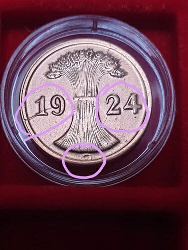 希少エラー2年金ペニーコインUNC-