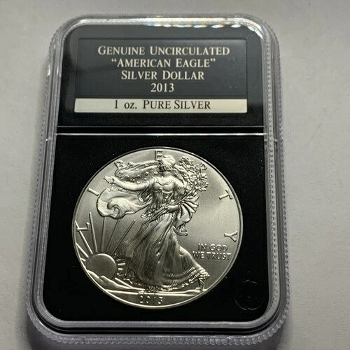 2013年ブリリアントアンサーキュレートアメリカンイーグルシルバーダラー