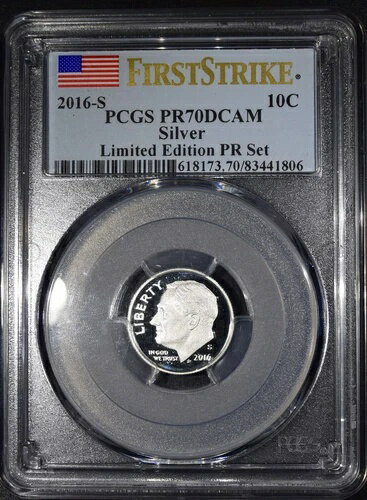 2016-S ルーズベルト シルバーダイム 