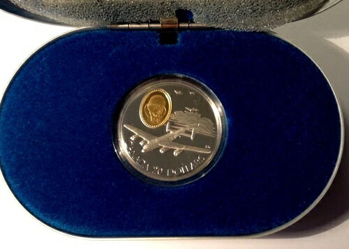 1990年カナダドル20ドルスターリング