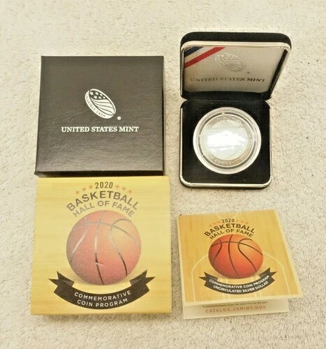 (2) 2020 P バスケットボール殿堂入り 未流通シルバードルCOA(3)