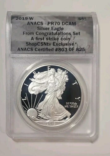 2019 Wプルーフ シルバーイーグル ANAC