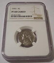 1955年 ジェファーソン ニッケル プルーフ PF68 カメオ NGC|詳細画像