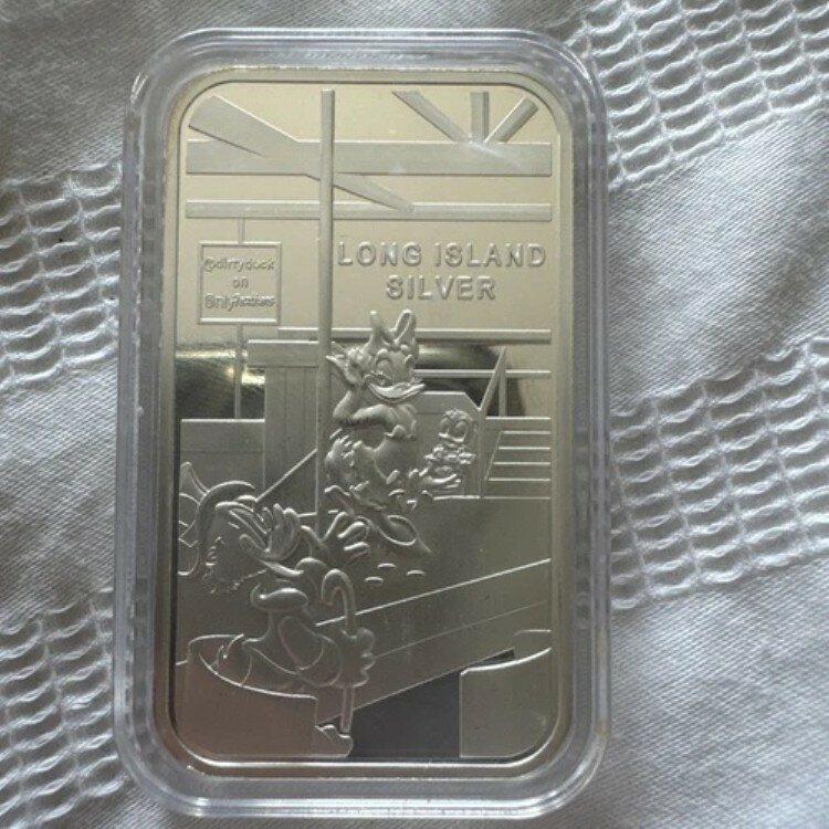 RECKLESS METALS「ロングアイランドシルバー」プルーフ 母の日 1オンス 999 純銀 2022