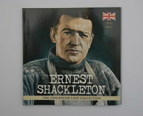 2021年 アーネスト・シャクルトン 2ポンド硬貨 - ロイヤルミントパック