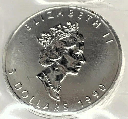 # C6795 カナダ 5 ドル硬貨、1990 年 Unc.