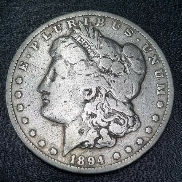 1894年 O モルガン・ダラー 1ドル 優良グレード #40458