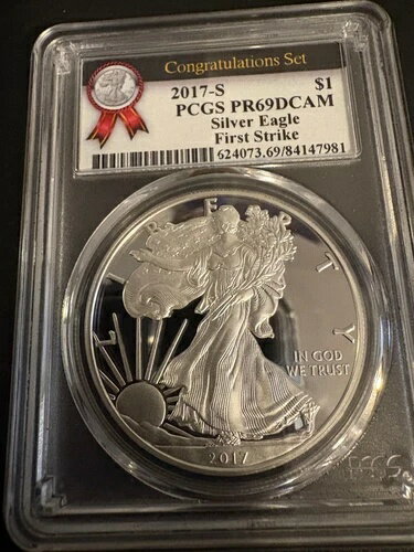 2017 Sプルーフ シルバーイーグル PCGS