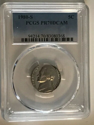 WORLD RESOURCEKINGŹۤ㤨1980ǯ 5C PCGS PR70DCAM ե ˥å륳 * ʥ *  *פβǤʤ81,400ߤˤʤޤ