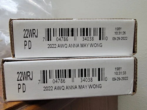 2022年女性用25セントPDロールセット 