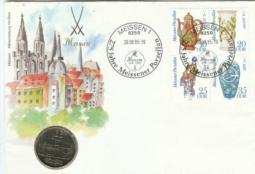 Ddr 5 マーク 1983 マイセン ヌミスブ