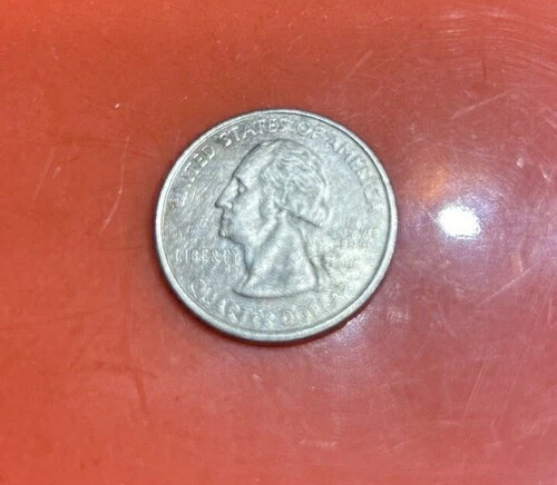 希少な25セント硬貨(D)マーク - デラウェア州 1787-1999 ファーストステート シーザー・ロドニー