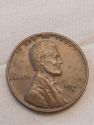 1946年 D レア ウィート ペニー ハイ (