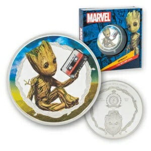 2025年ニウエ マーベル ガーディアンズ・オブ・ギャラクシー グルート 1オンス 銀貨