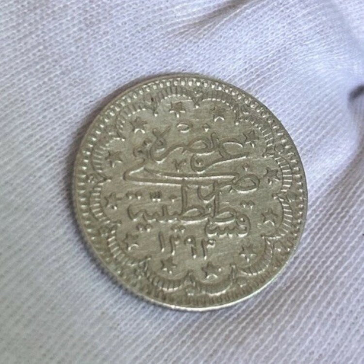 エジプト - オスマン帝国、5 キルシュ アブドゥルハミド2世 1293/32 AH、希少
