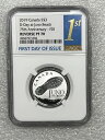 2019年 3ドル カナダ シルバー NGC PF70 リバースプルーフ D-DAY ジュノービーチ 発行初日