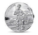 フランス D-DAY カナダ軍 銀貨 ジュノービーチ プルーフ 2024