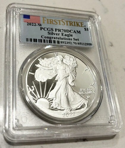 2022-W プルーフ シルバーイーグル コ