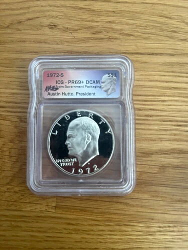 1972-S アイゼンハワー ドル PR69+ DCAM