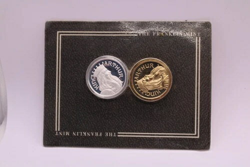 楽天WORLD RESOURCE【KING店】1988年フランクリンミントキングアーサーソリッドシルバーゲームコイン