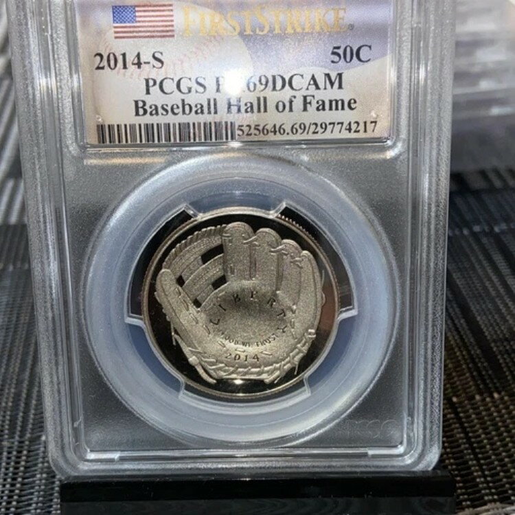 2014-S 野球殿堂入りプルーフハーフ