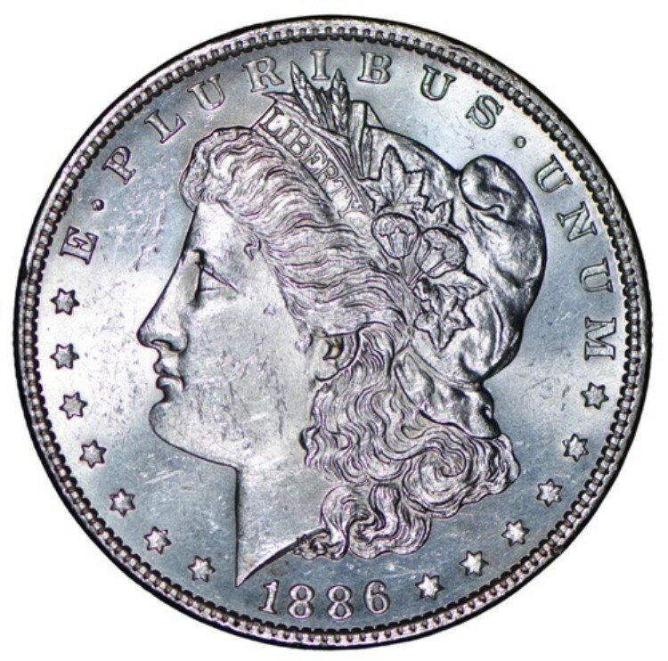 1886 Morgan Silver Dollar ~ Uncirculated商品について額面 1ドル流通/非流通 非流通コイン モルガン組成 銀発行年 1886年鋳造タイプ ビジネス純度 0.9鋳造場所 フィラデルフィア等級 未鑑定製造国/地域 アメリカ合衆国認証 未鑑定注意事項※以下の注意事項をご理解のうえ、ご購入ください■ 鑑定済みコイン・紙幣について各種コイン・紙幣の鑑定機関（NGC、PCGS、PMGなど）は、収集品の真贋鑑定およびグレーディングを行う専門機関です。鑑定後の商品は、専用ケース（スラブ）に封入され、状態を示すグレードが付与されます。■ グレードについてグレードはコイン・紙幣自体の状態を評価するものであり、ケース自体の品質や状態を保証するものではありません。製造・輸送時の影響により、以下のような状態が発生する場合がございます。- 軽微なスレ傷・拭き傷（特に光の角度で見えるもの）- ケース内部のホコリ・小さな異物（鑑定機関の検品基準を満たしている場合）- ラベルのズレ・わずかな傾きこれらは鑑定機関の基準内であり、返品・交換の対象とはなりませんのでご了承ください。■ ラベルの種類について各鑑定機関では、コイン・紙幣の状態や鑑定の結果に応じて異なるラベルが付与されます。- 通常ラベル（Standard/Regular）：一般的なグレード付き鑑定済みコイン・紙幣- オーセンティック（Authentic）：グレードなしで真贋のみ保証- 詳細グレード（Details）：クリーニング跡やエッジのダメージがあるが本物と認定- 特別ラベル（Special Label）：記念版や特定のデザインの限定ラベル - 例：NGC「Early Releases」「First Releases」、PCGS「First Strike」 などグレードやラベルの種類は、商品画像および説明文をご確認のうえ、ご購入ください。■ 在庫状況について当店の商品は海外から取り寄せております。ご購入のタイミングによっては在庫切れとなる場合がございます。その際はご連絡のうえ、ご注文をキャンセルさせていただく場合がございますので、あらかじめご了承ください。■ ご注文後のキャンセルについてご注文と同時に商品のお取り寄せを開始するため、お客様都合によるキャンセルは承っておりません。■ 配送についてお届けまでに通常2〜3週間ほどかかります。海外の祝日や天候、税関手続きにより通常より配送が遅れる可能性がございます。■ 保証について商品説明に英語で「保証（warranty）」と記載があっても、日本国内では適用されませんのでご了承ください。 当店では、商品到着後7日以内の初期不良に限り、対応させていただきます。 （返品規約の詳細については、楽天市場内の会社概要欄下部をご参照ください。）■ 商品の色・素材感について撮影環境やモニター設定により、実際の商品と色味や質感が異なる場合がございます。■ 価格変動について希少性の高い商品は市場価格の変動により、追加料金をお願いする場合がございます。追加料金に同意いただけない場合には、ご注文のキャンセルが可能ですので、ご安心ください。■ その他サービスについて海外製品の輸入代行も承っております。ショップに掲載されていない商品でもお探し可能ですので、お気軽にご相談ください。尚、業者販売（業販）や複数購入の場合、割引対応も可能です。ご希望の方はお問い合わせください。