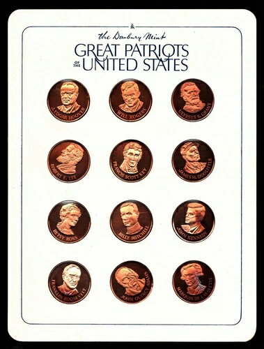 ダンベリーミント グレート・パトリオット ブロンズメダル12枚セット