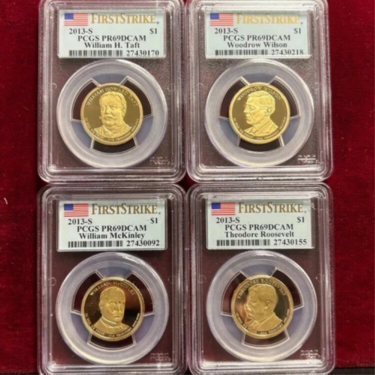2013-S 大統領ドルセット ? PCGS PR-69 ? 1
